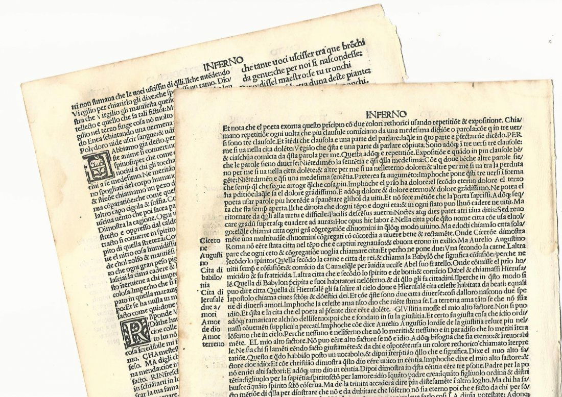 1507 Two Leaves Dante Inferno (1 of 2)