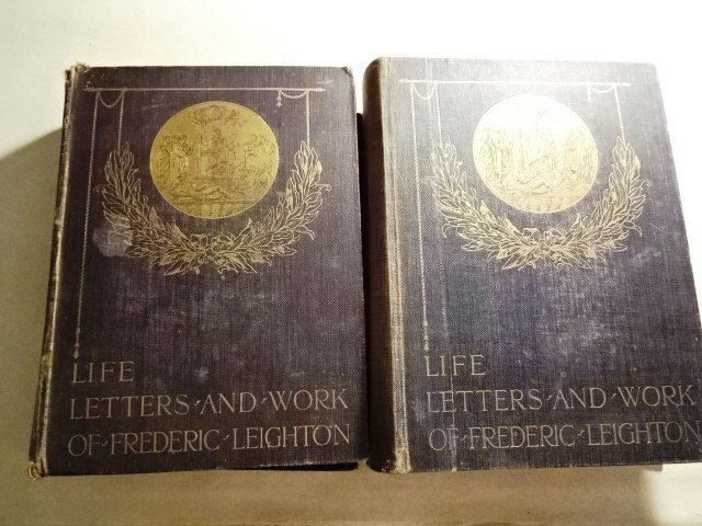 1906 Life Letters and Works of Frederic Leighton (1 of 4)