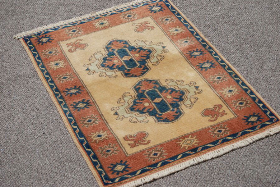 LOVELY NICE COLORS HAND MADE TURKISH KONYA RUG (1 of 4)