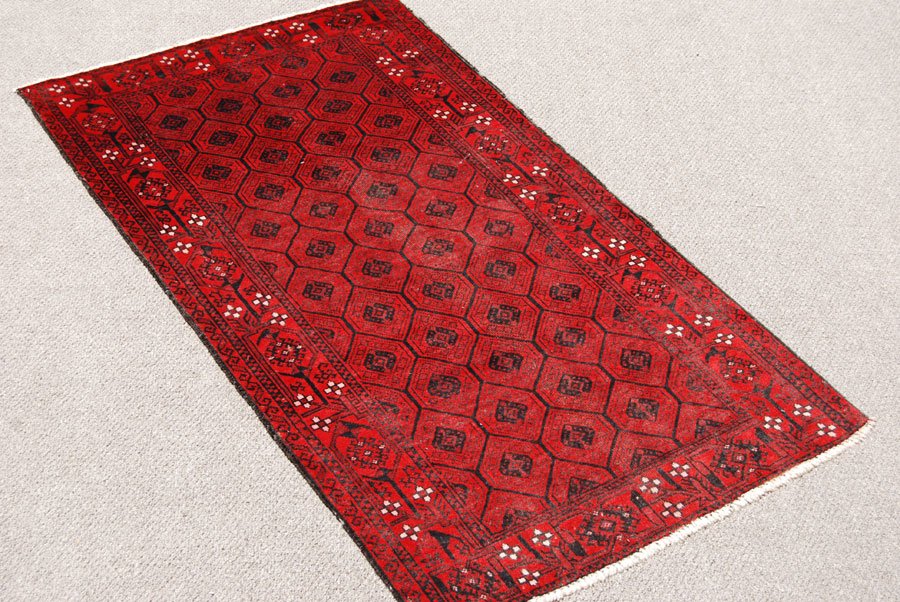 BEAUTIFUL ALLOVER MEDALLION DESIGN PERSIAN TURKMAN RUG (1 of 4)