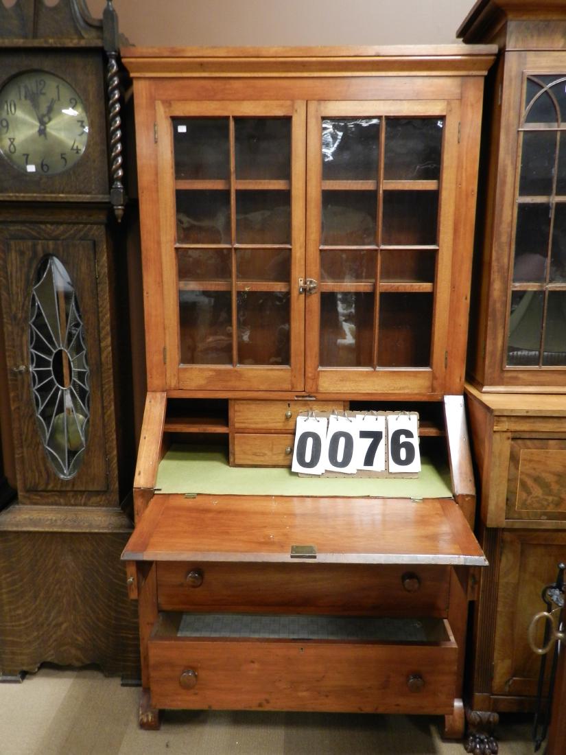 American Maple Secretary Desk Jan 01 2019 Iroquois Auctions In Ny