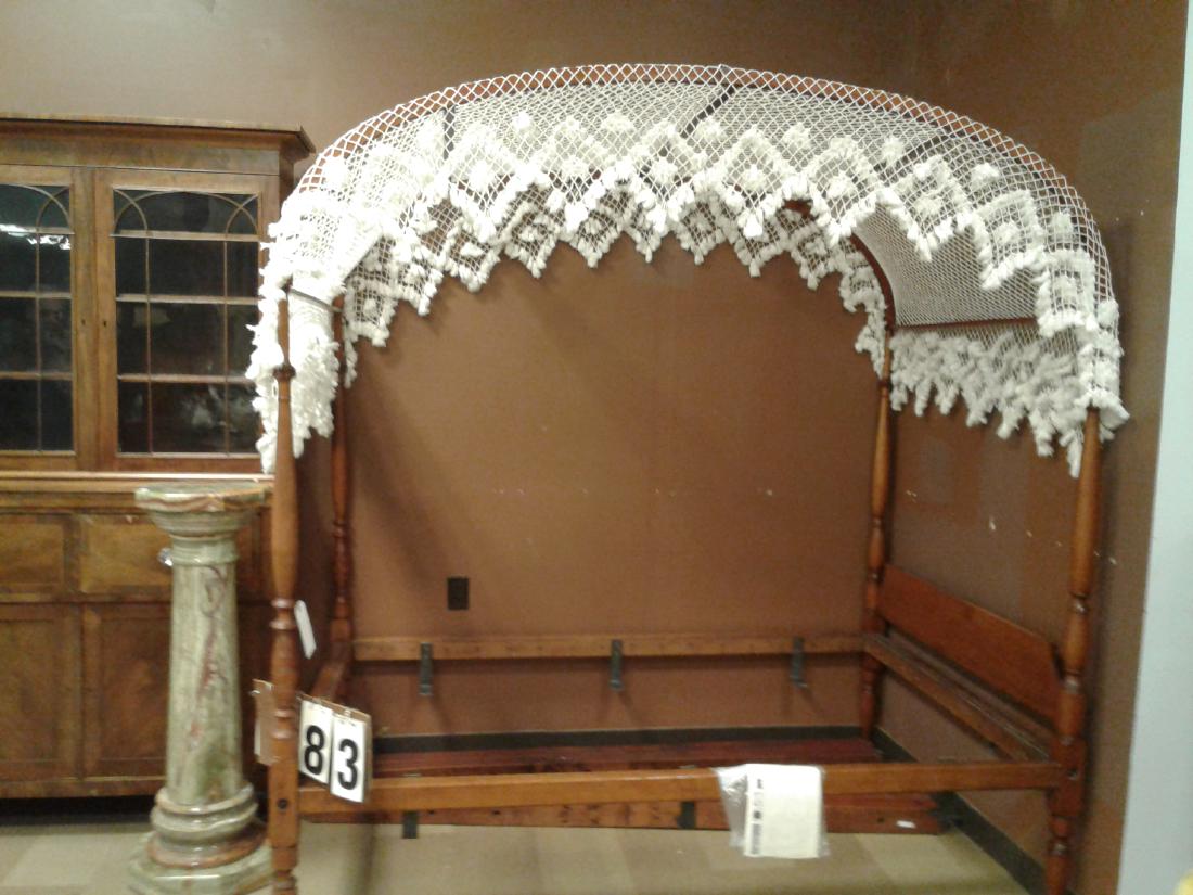 1790 Sheraton Canopy Bed (1 of 1)