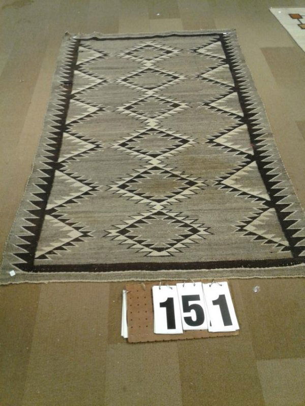 Indian Hand Woven Estate Rug (1 of 1)