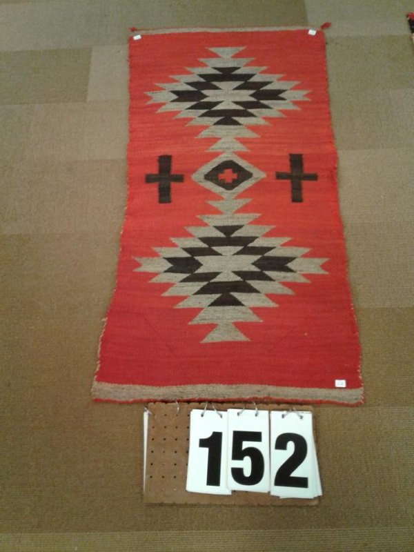Indian Hand Woven Estate Rug (1 of 1)