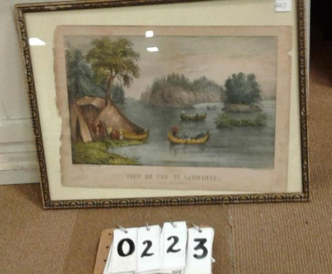 1860's View of St Lawrence River (1 of 4)