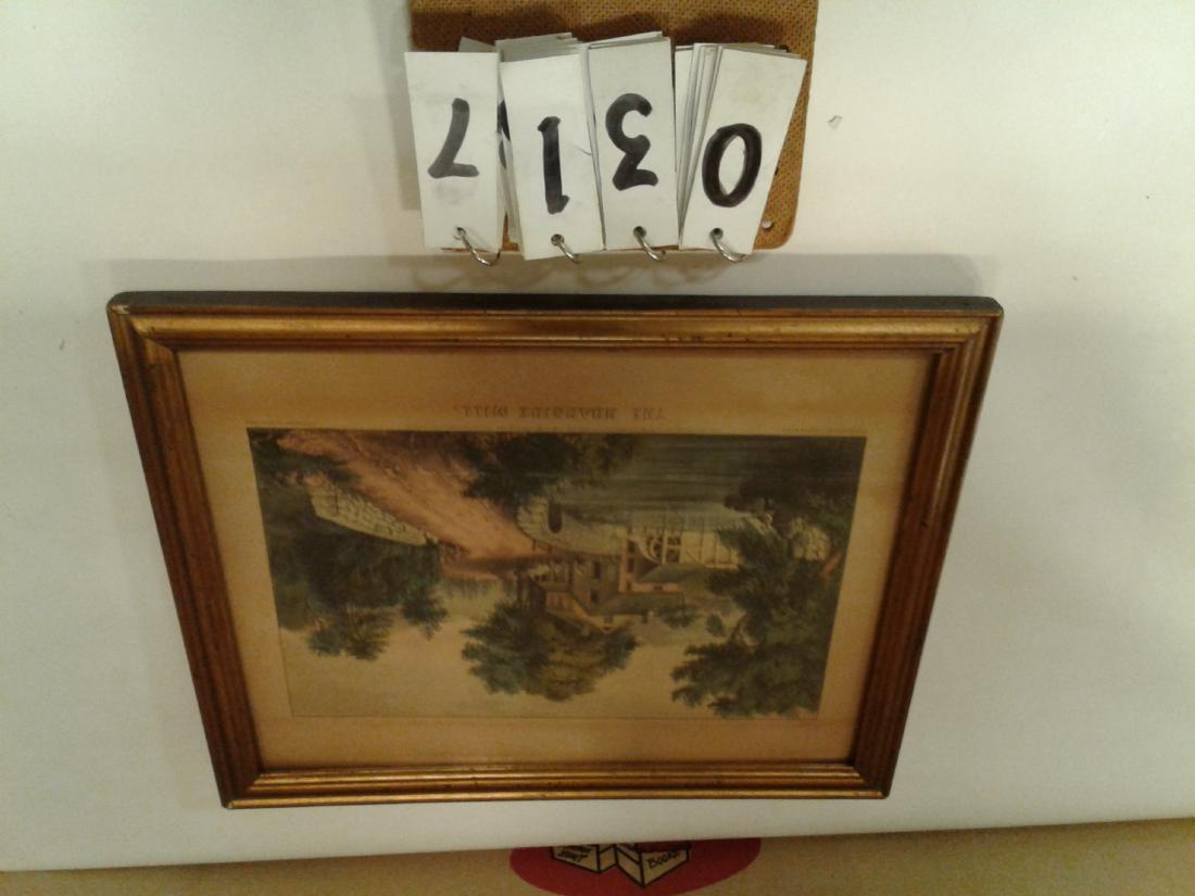 Currier + Ives 19th Century Print (1 of 1)