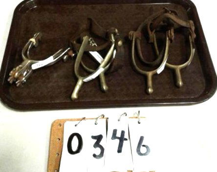 3 Pairs of Antique Spurs (1 of 1)