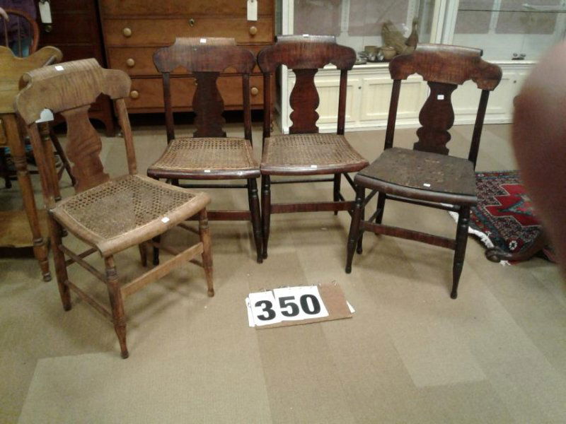 Tiger Maple Matching Chairs (1 of 1)