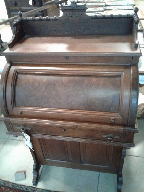 1870 S Ladies Cylinder Roll Top Desk Jun 09 2019 Iroquois