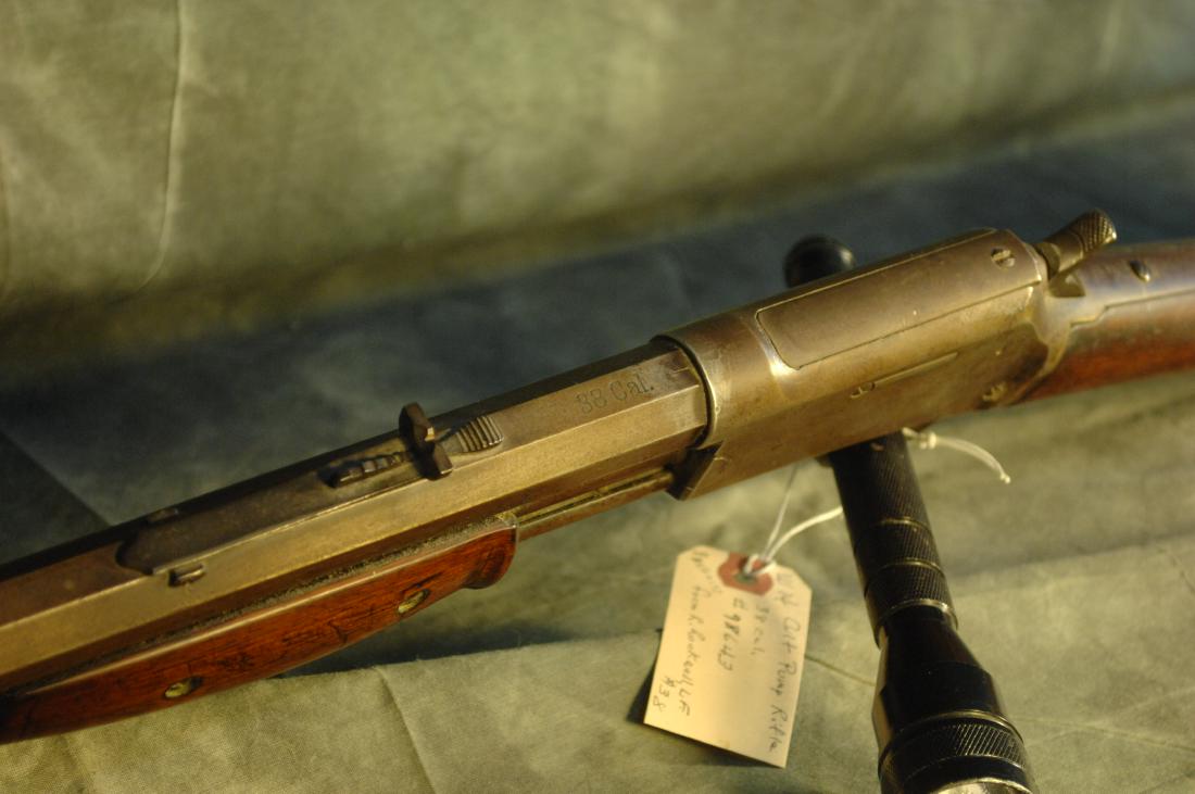 Colt: Lightning; 38 Cal, Pump Rifle Serial #78643