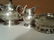 5 Pc Signed M With Bird Logo #783 Sterling Tea Set - 5
