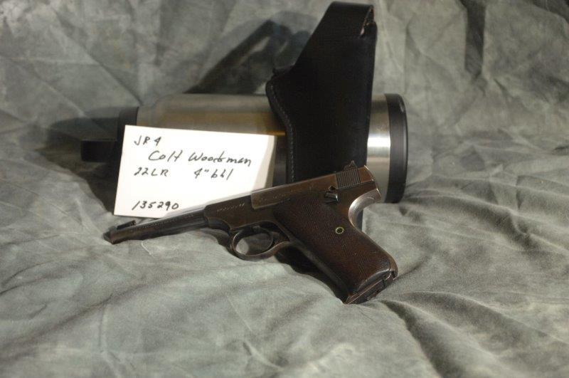 COLT, Woodsman,: 22 LR, 4 Barrel, Blue, SerNo--135290