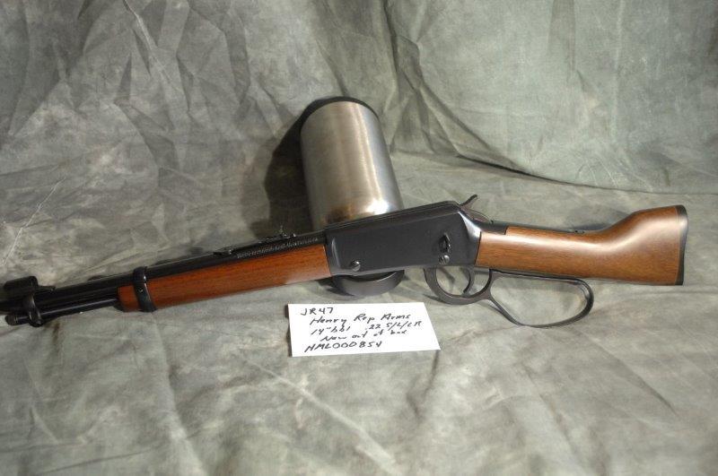 HENRY REPEATING ARMS, Mare's Leg: .22 S/L/LR, 14 Barrel, Blue, SerNo--HML000854
