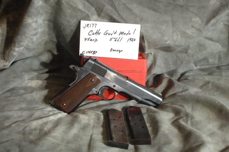 COLT, Government Model: 45 ACP, 5 Barrel, Blue, SerNo--C114587