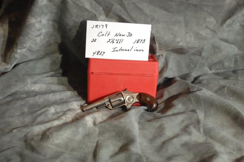 COLT, New Thirty: 30, 2.5 Barrel, Nickel, Internal issue, SerNo--4827