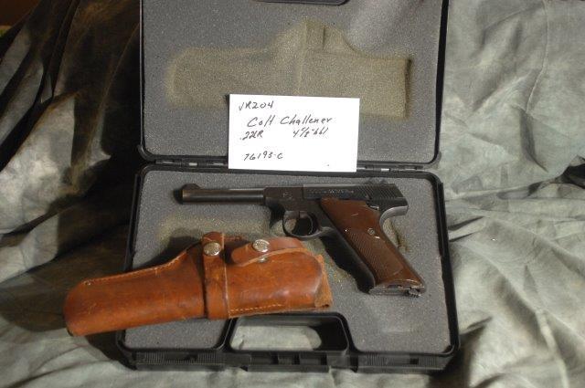 COLT, Challenger: 22 LR, 4 5/8 Barrel, Blue, SerNo--76193-C