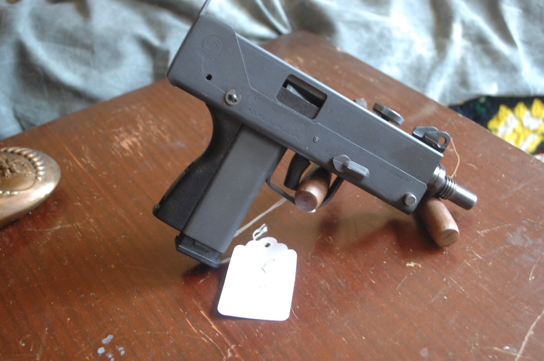 COBRAY, M 12: 380 ACP, 5 Barrel, Black, Compensator, SerNo--12-0009422. Unfortunately no sales on this item to NYS or other states with "assault weapon" bans.