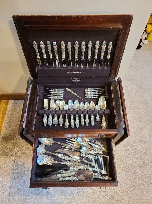 Rare Gorham Flatware Set (1 of 10)