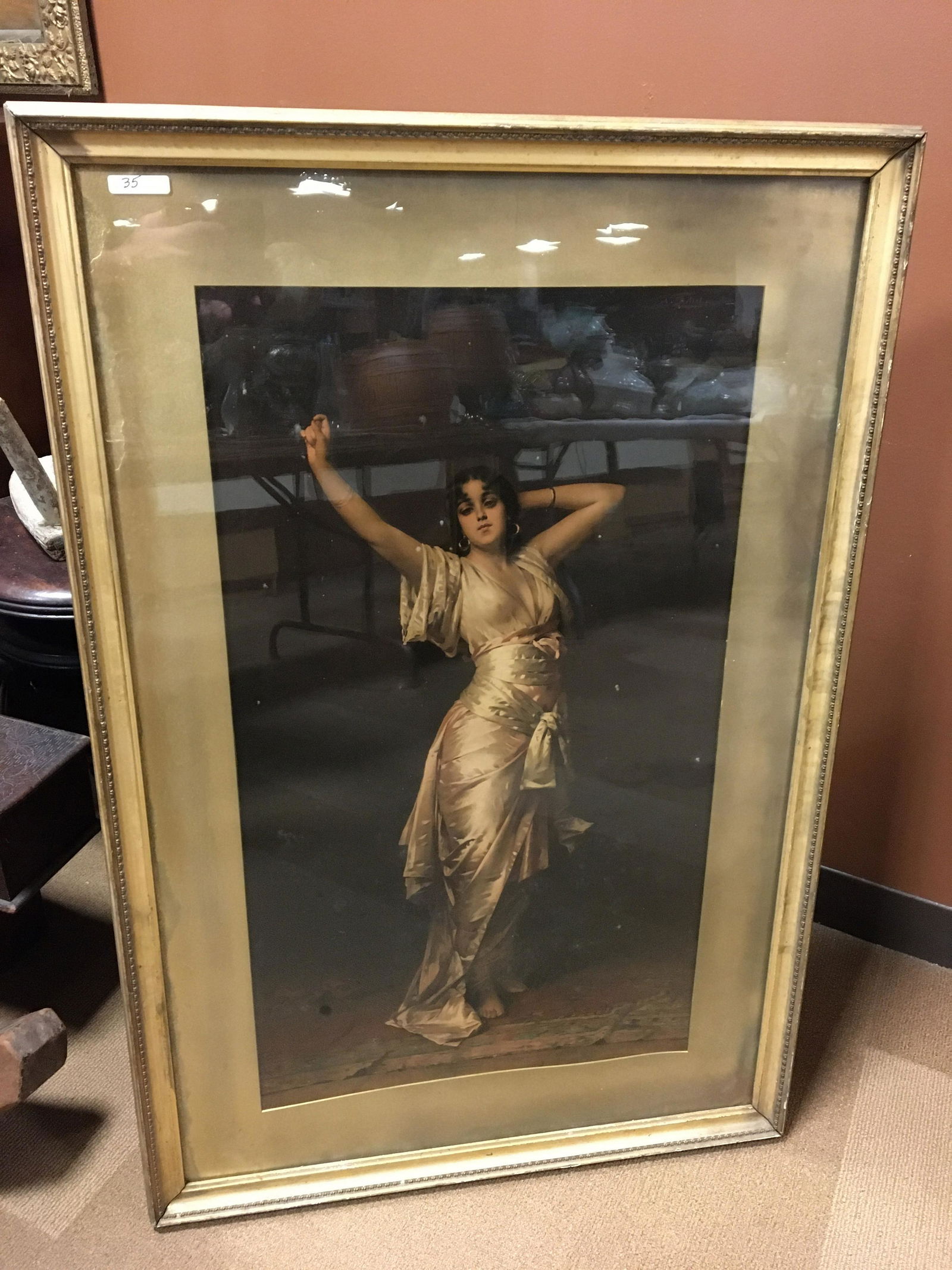 Victorian Print Signed (1 of 3)