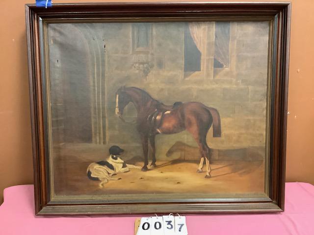 19c Canvas Painting (1 of 4)