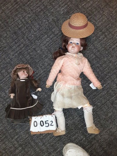 Two 19c Bisque Dolls (1 of 7)