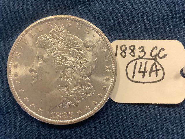 1883 CC Morgan Silver Dollar (1 of 2)