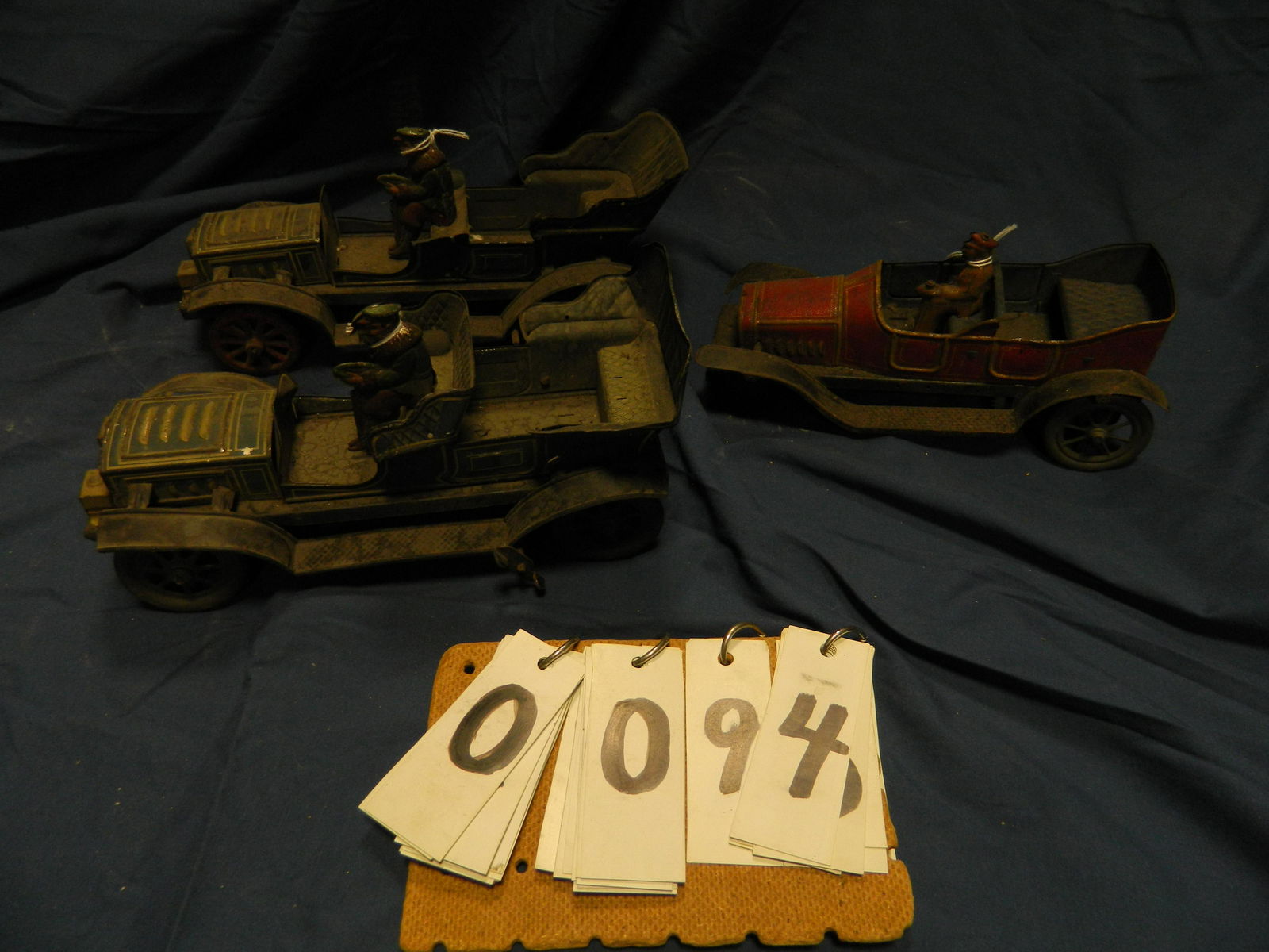 3 19th Century Tin Litho Touring Cars (1 of 5)