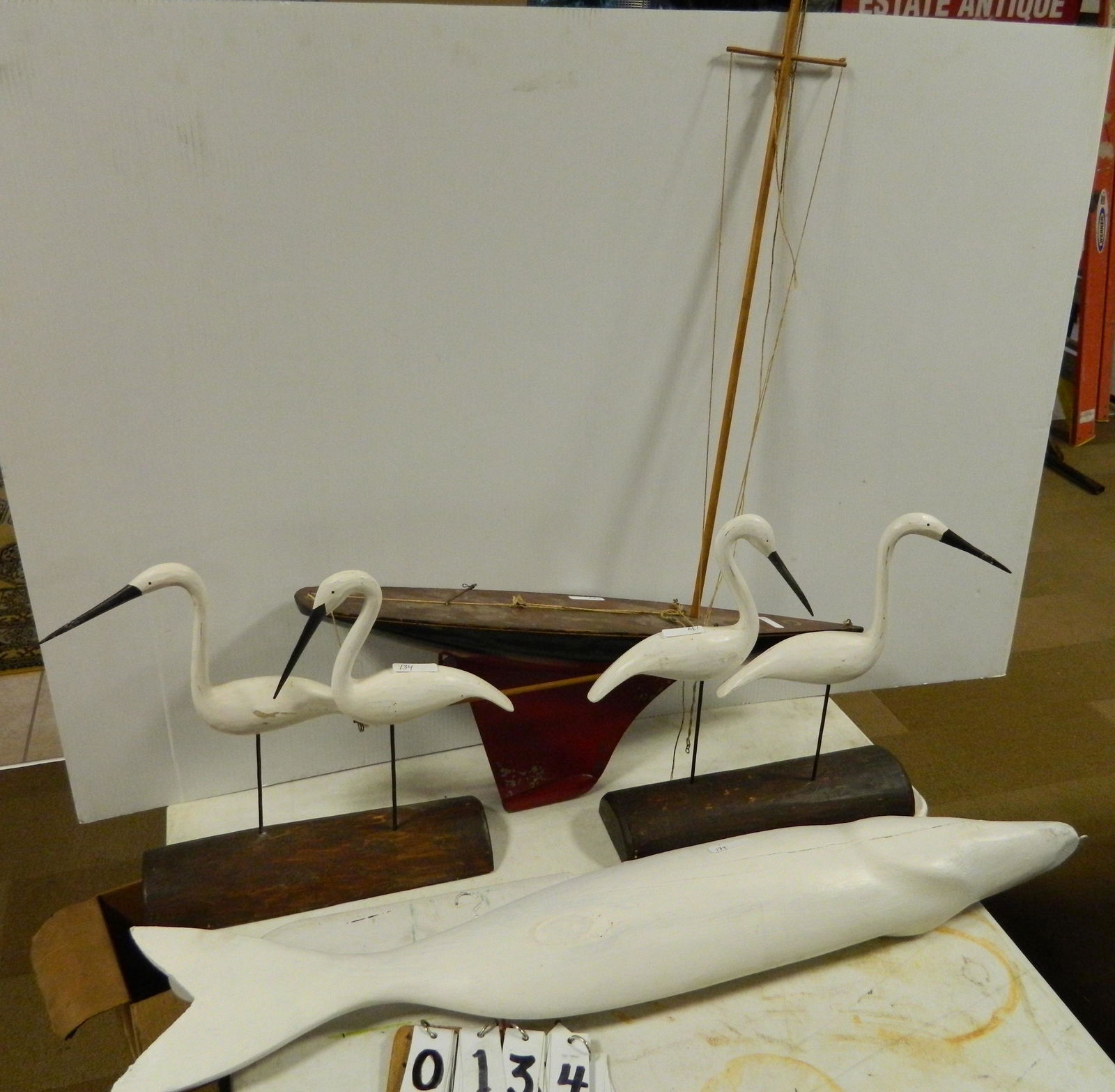 Pond Boat, Decoys and Northern Pike (1 of 1)