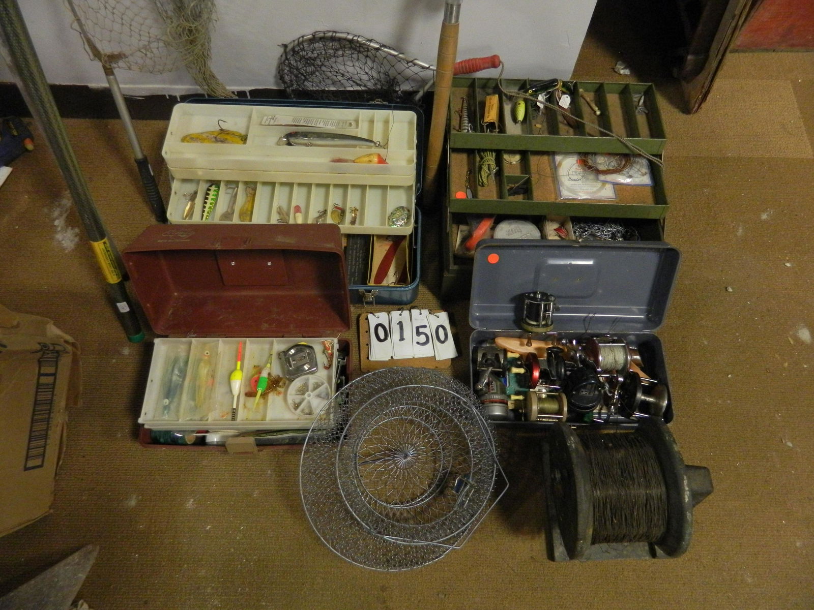 4 Boxes of Fishing Lures and Related Fishing Items (1 of 4)