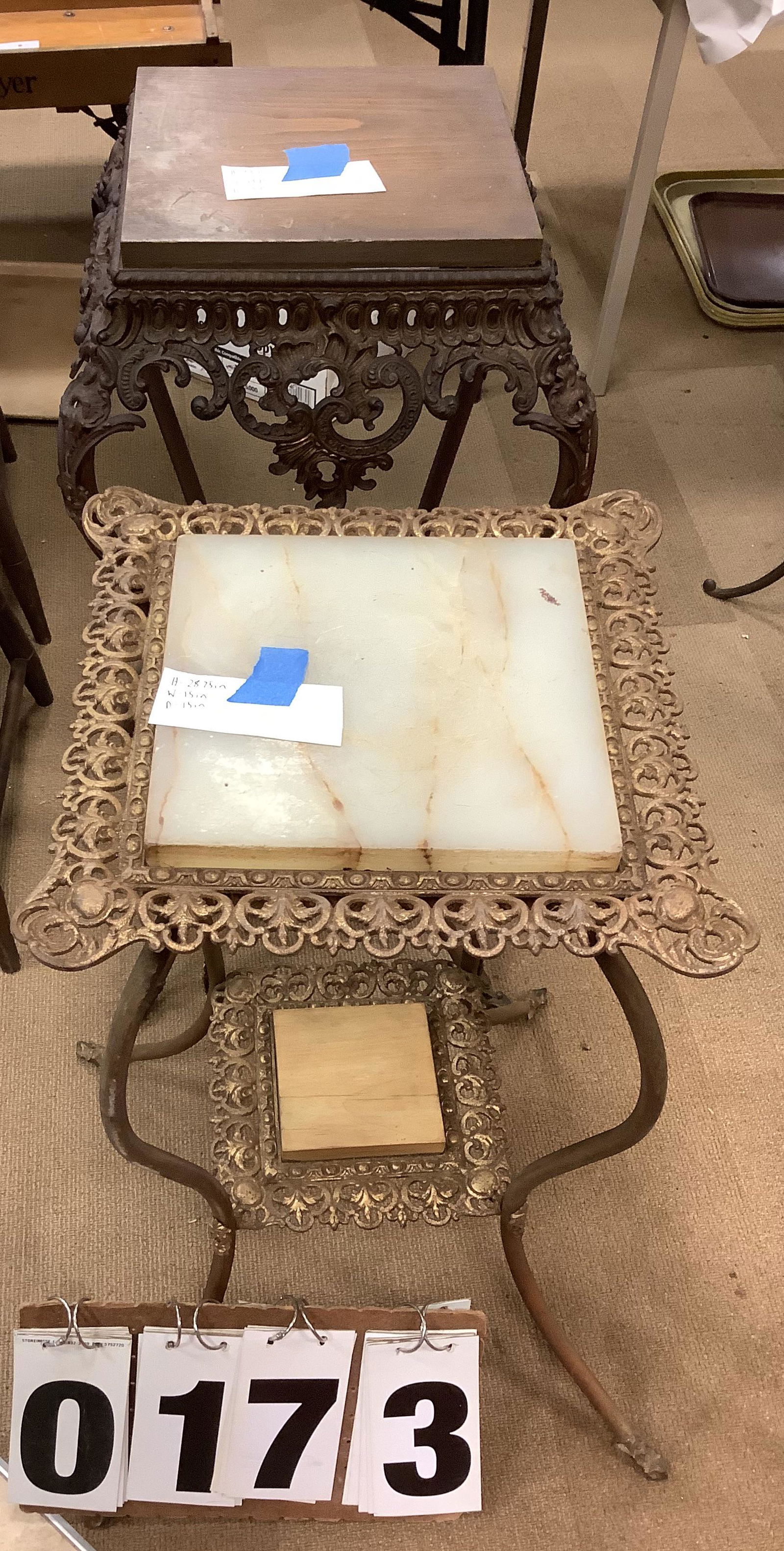 Pair of American 1890s Stands (1 of 1)