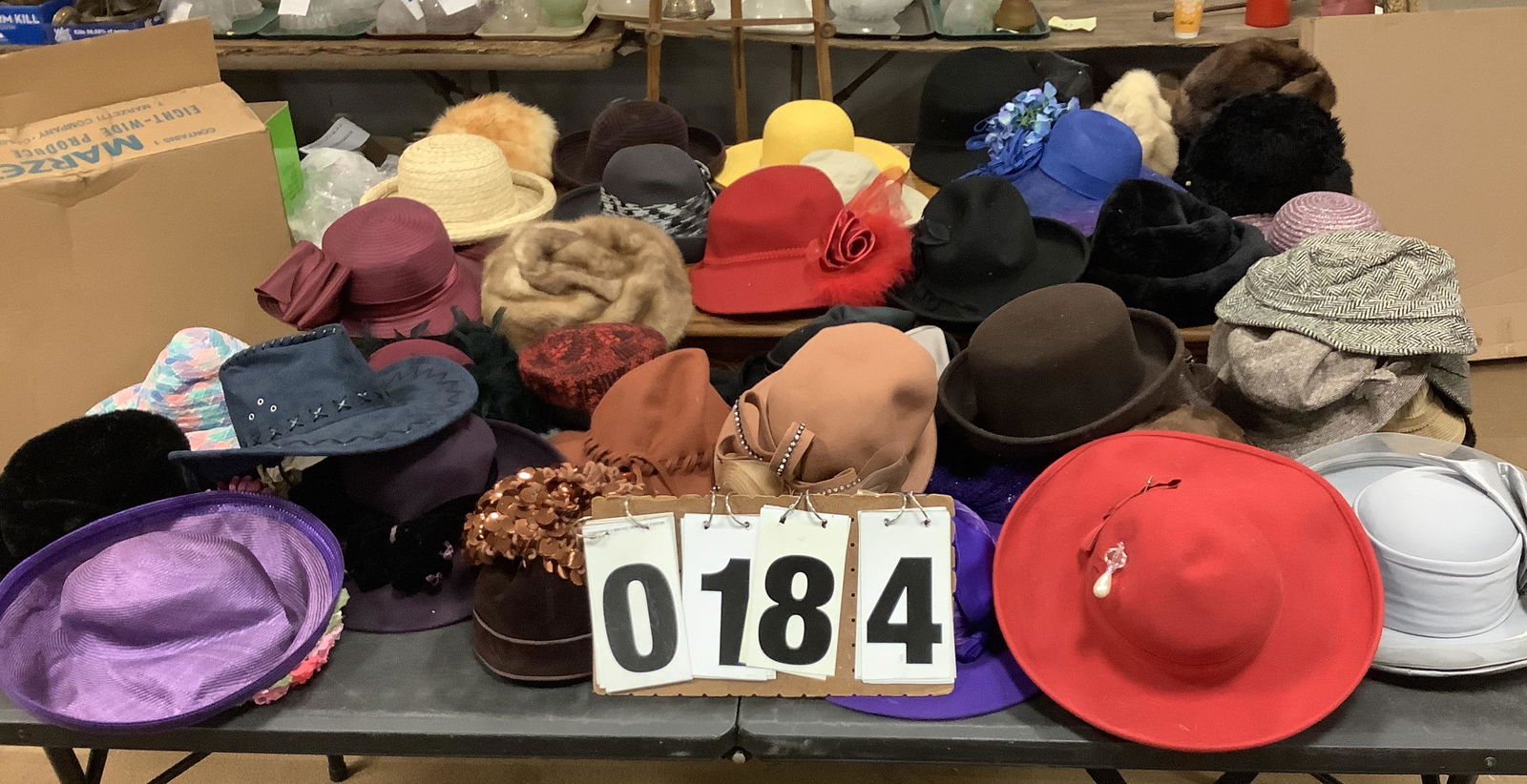 Collection of 50 Estate Hats (1/3) (1 of 1)
