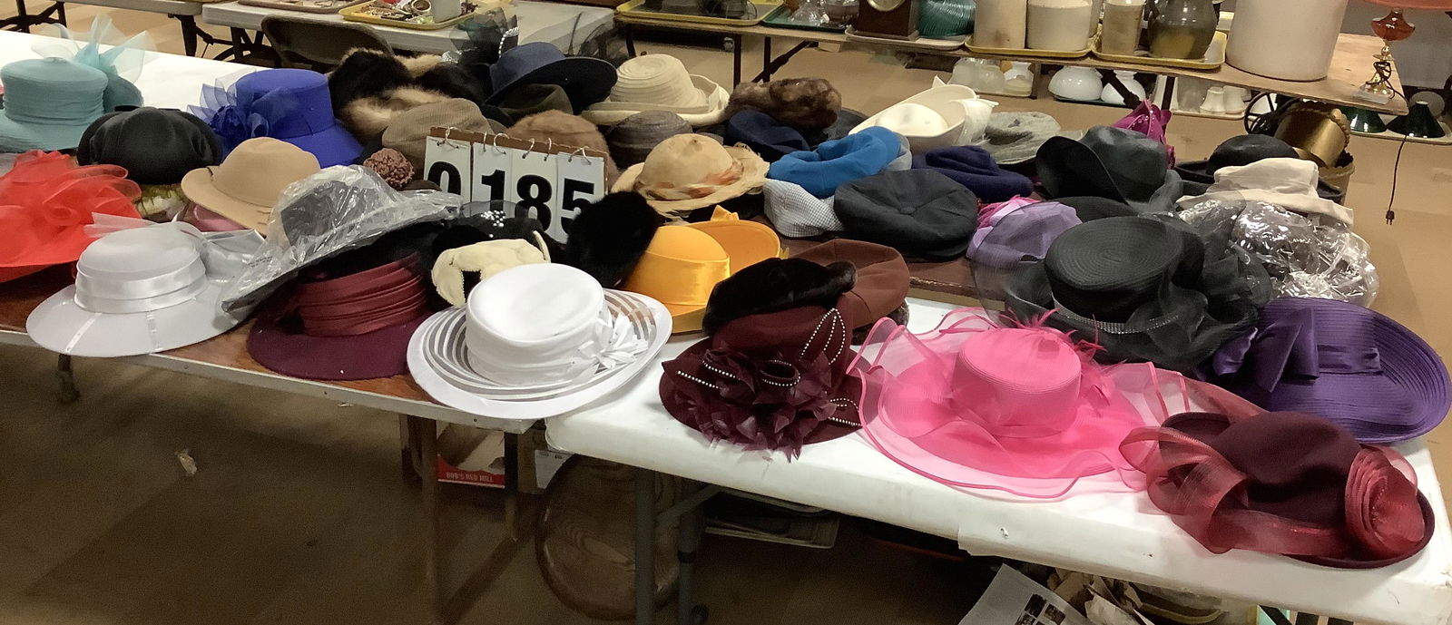 Collection of 50 Estate Hats (2/3) (1 of 1)