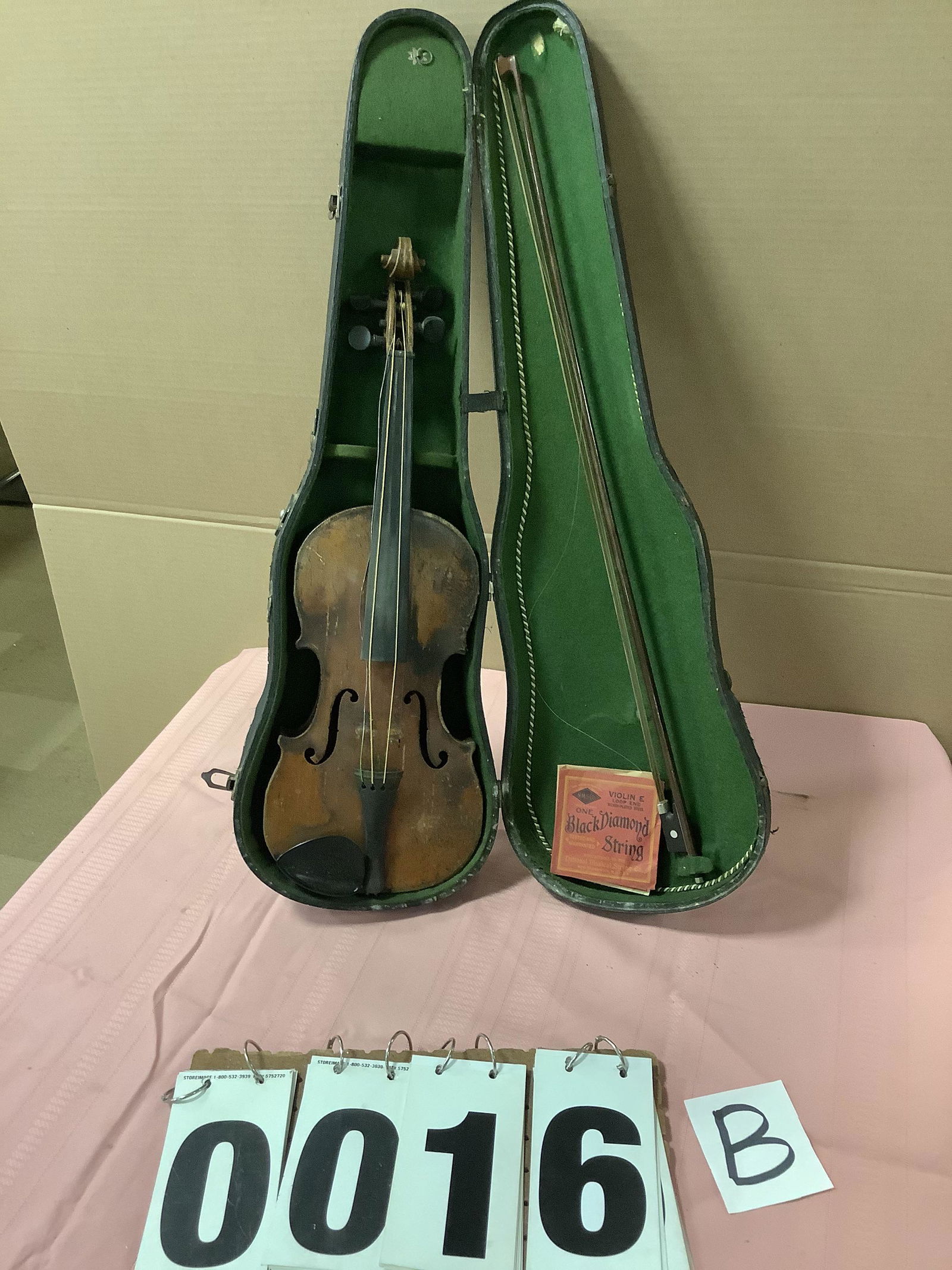 Stradivarius Signed Violin (1 of 1)