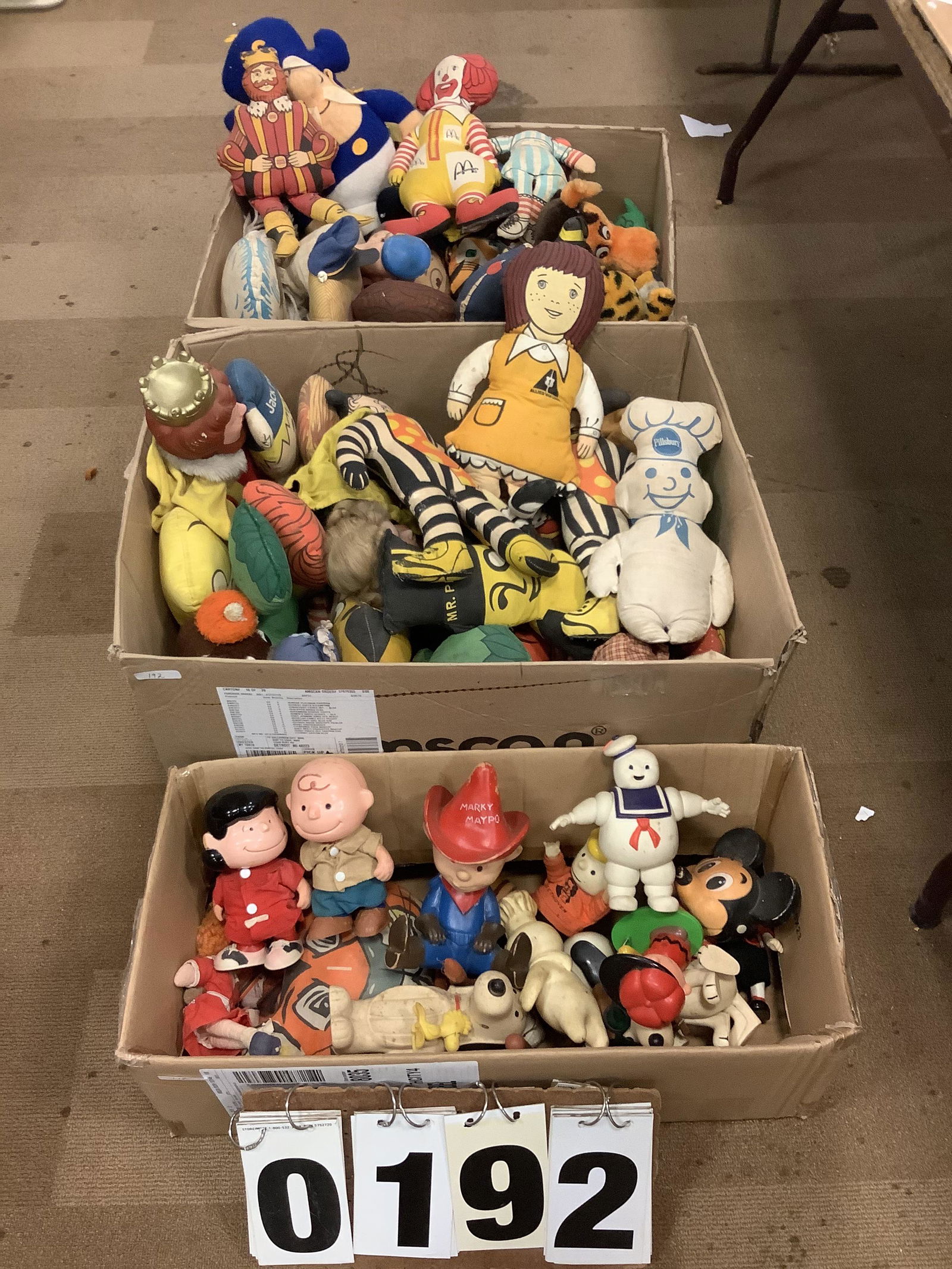 120 Piece Collection of Cloth Toy Dolls (1 of 1)