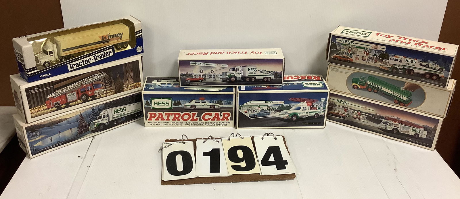 8 Boxed Hess Trucks (1 of 1)