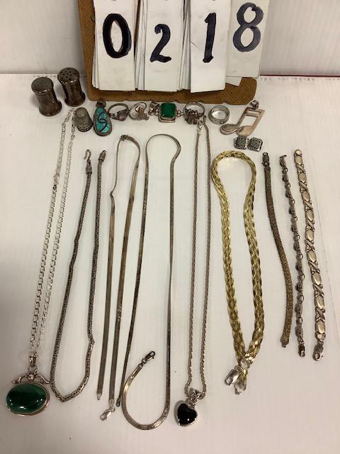 21 Piece Collection of Sterling Silver (1 of 1)