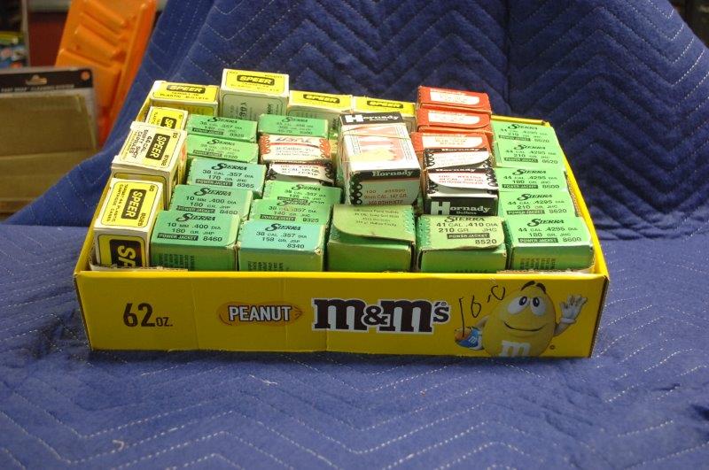 Various Handgun Caliber Bullets (1 of 1)