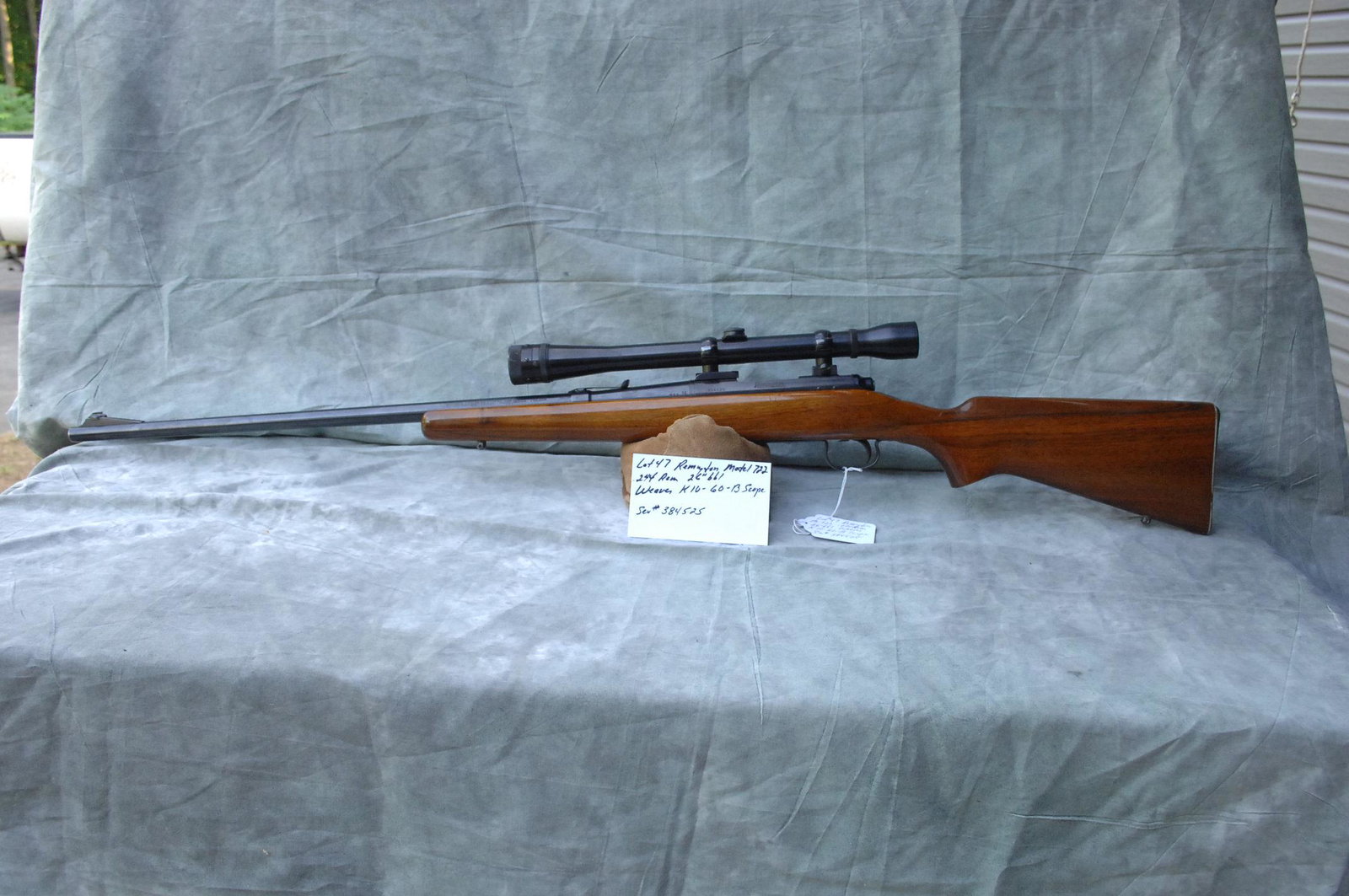 Remington Model 722: 244 Rem (6mm Rem), 26"bbl Weaver K10-60-B Ser#--384525