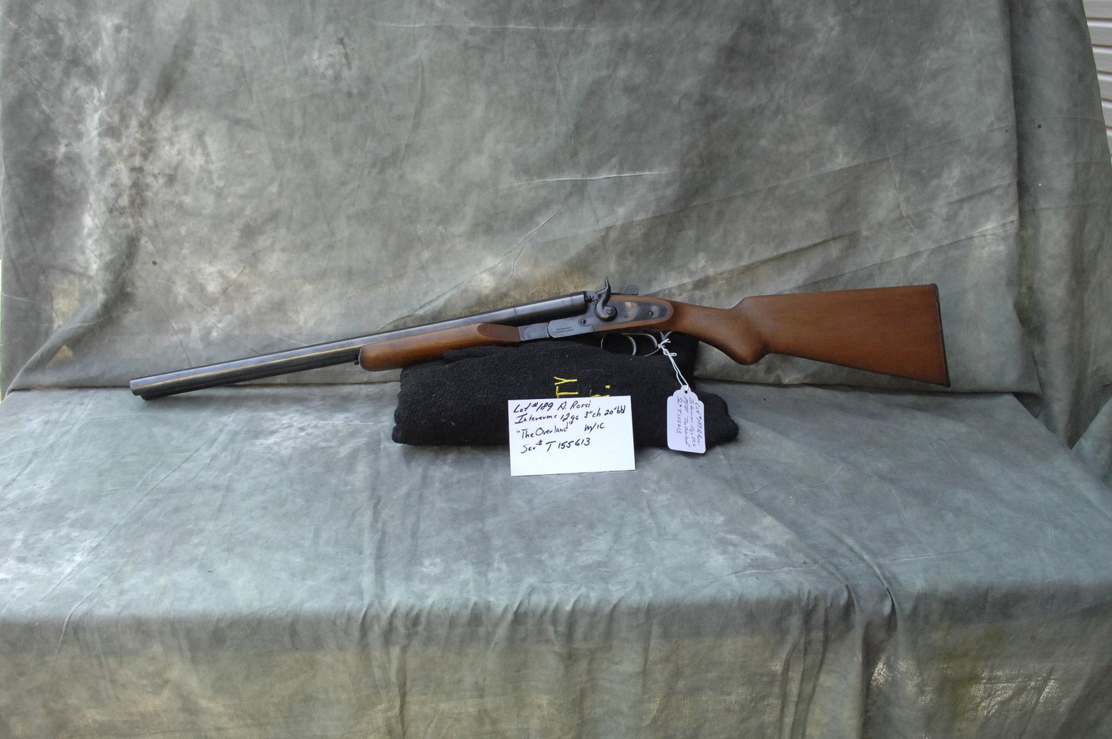 A. Rossi Interarms: 12 ga 3"ch 20"bbl "the Overland" M/IC choke Ser. T155613