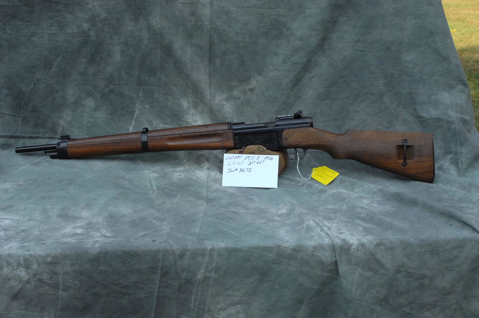 MAS 1936: 6.5 Cal 23" bbl Ser#3673