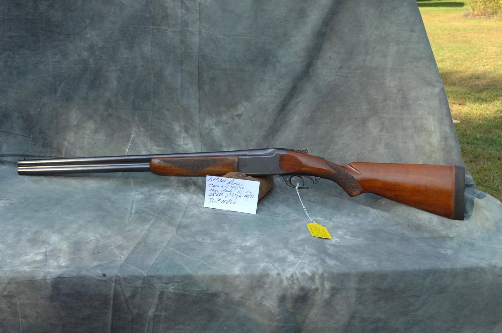 Ranger Model 103-10: 12 Guage O/U 28" bbl 2 3/4 CH M/1C Ser# 11066