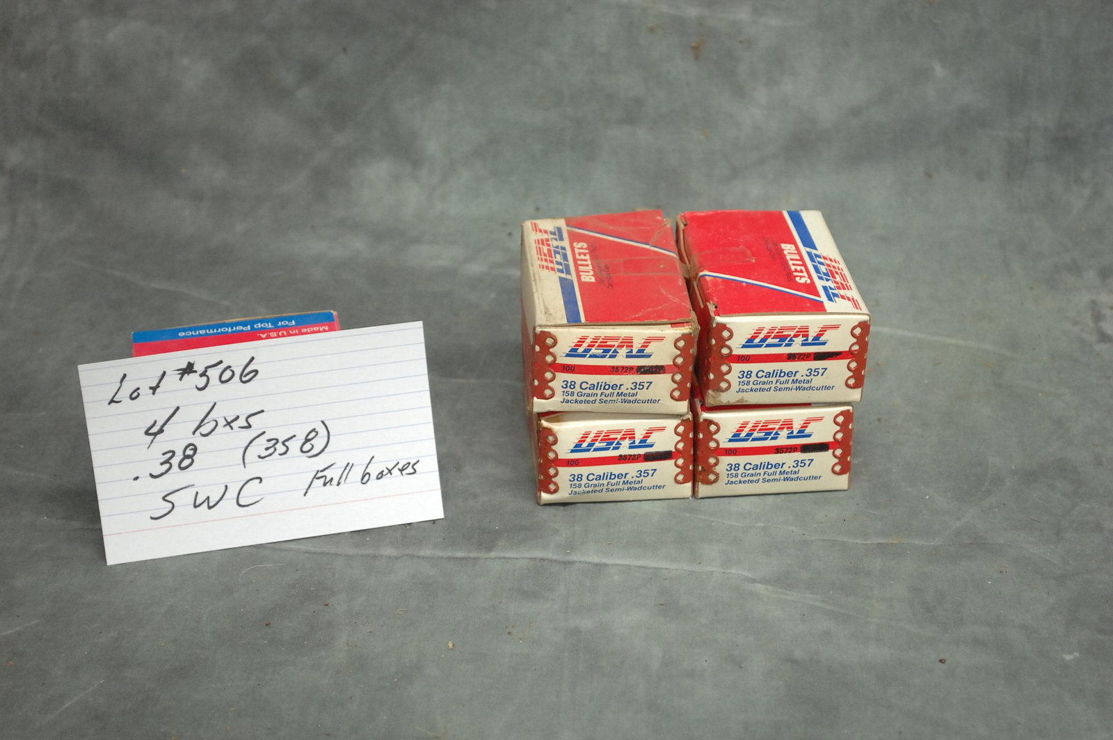 4 boxes .38 (358): SWC Full Boxes