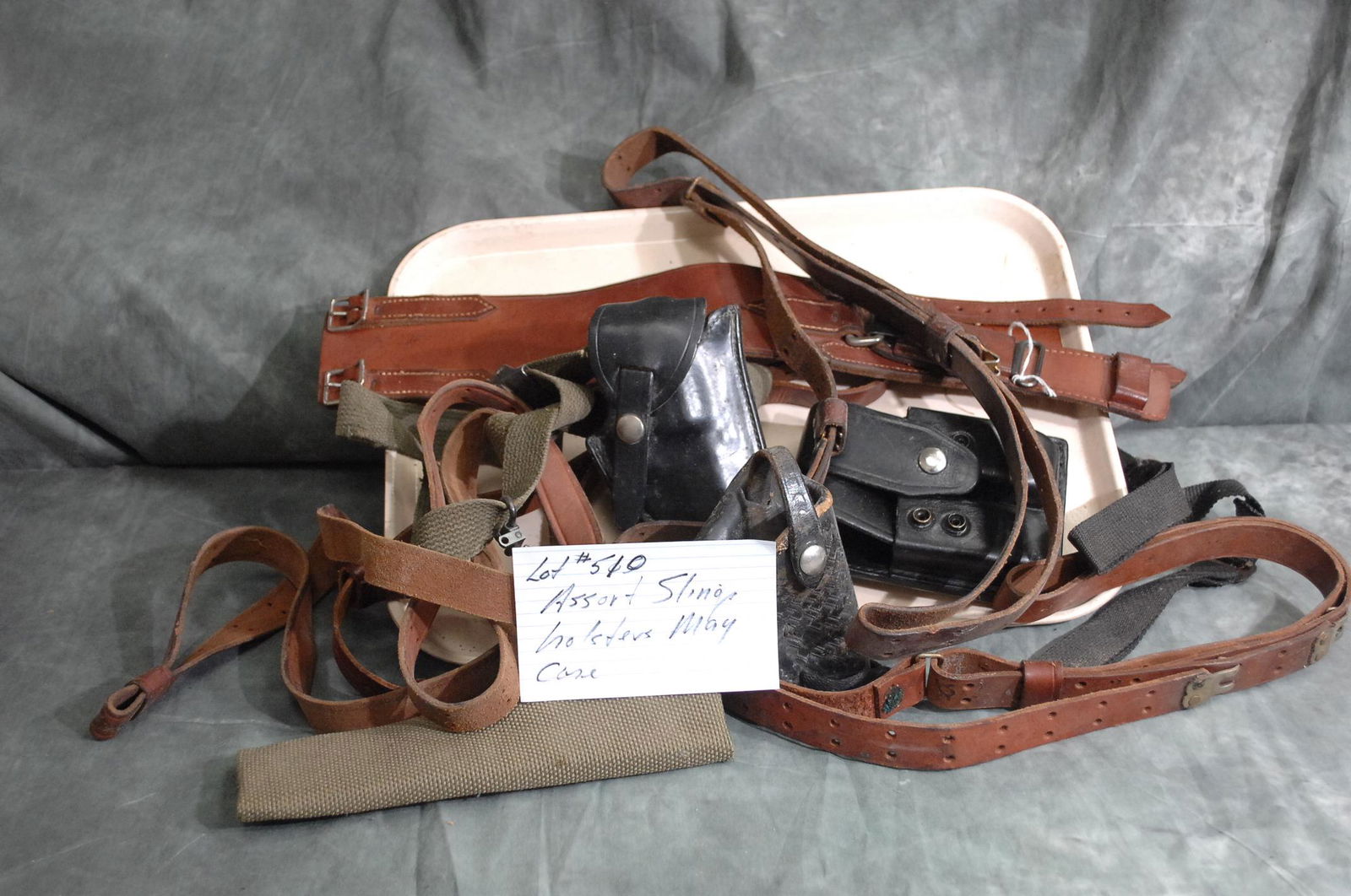 Assorted Slings and Holsters, Mag Case: Assorted Slings and Holsters, Mag Case