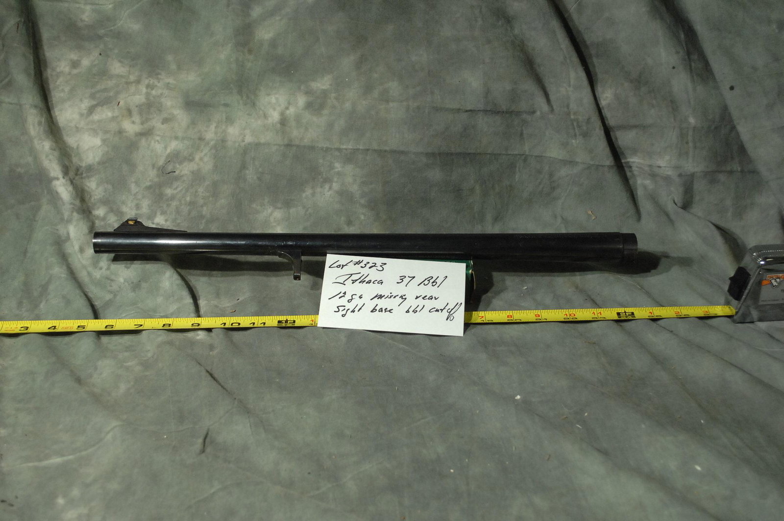 Ithaca 37 BBL: 12 Guage Missing Rear Sight base & bbl cut off