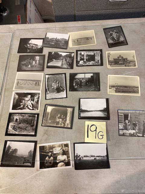 Collection of WWII Photos: Collection of WWII photos. Photos were taken during the time period starting with the landing at Normandy in June 1944 and ending with leaving Germany honorably in 1945. Most (if not all) were taken a