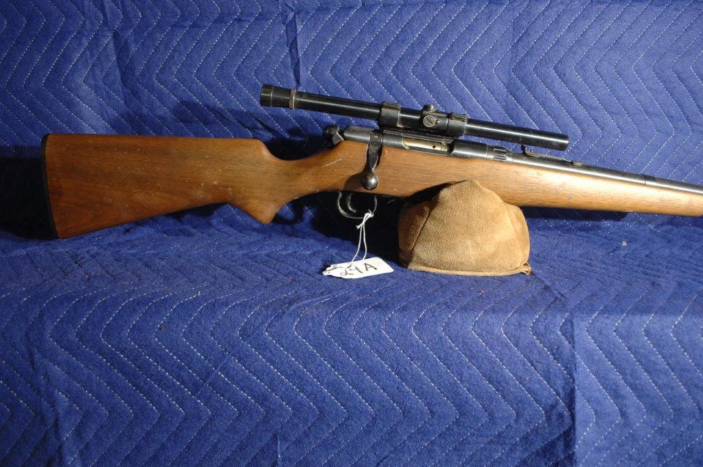 Savage Model 340B: Savage Model 340B .222 Rem. 24" bbl. Pitting. Worn stock. Pre 1968. NSN.
