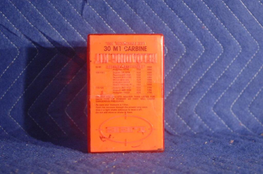 Lee 30M1 Carbine Hand Load: Lee 30M1 Carbine hand load all set. NIB.