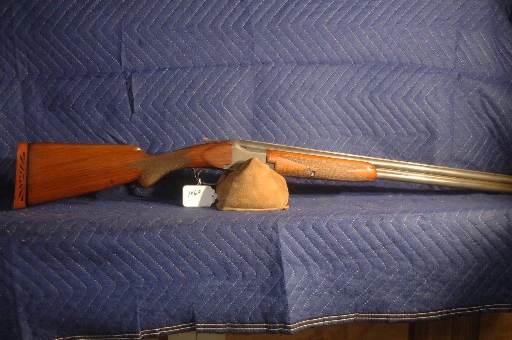 Browning Citori: Browning Citori. Superposed. 12 ga O/Um. Very little finish left, still tight, good wood, bright shiny bores. 26" bbl. Serial No. 3692.