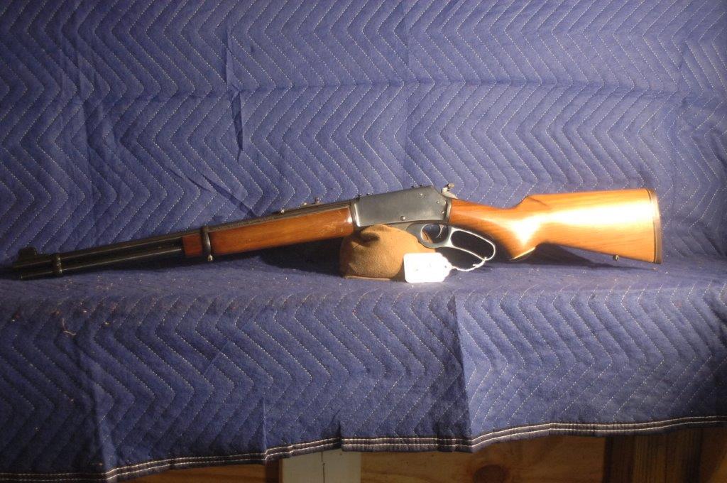 Marlin 336CS Lever Gun: Marlin 336CS lever gun. 35 Rem, 20" bbl. Cross bolt safety, used to have scope, hammer extension still on gun. Serial No. O9004911.