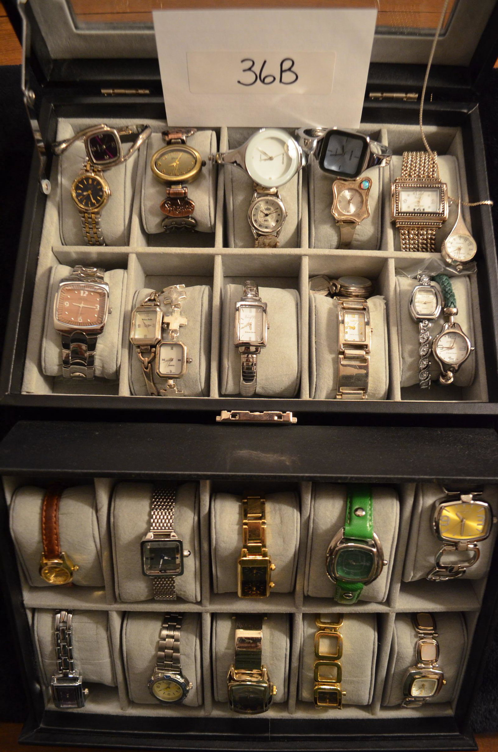 Sterling Silver Wrist Watch Collection: Sterling Silver Wrist Watch Collection. Contains 25 watches and 3 pendant watches. Includes Legacy, Kimio, Silver Fix, Ecclissi, Yaqin, Madison Studio, Gianello, Croton, Elgin, Citizen, Geneva, Passag